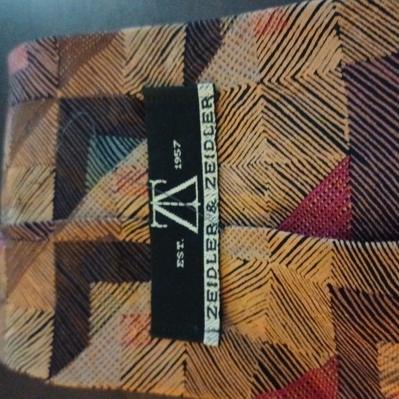ZEIGLER & ZEIDLER silk tie - Picture 2 of 3